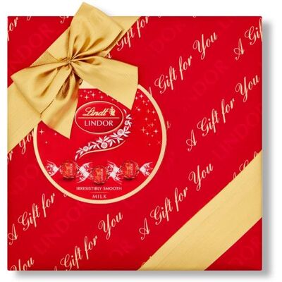 LINDT Lindor Gift Box Milk 287 g LINDT Lindor Gift Box Milk 287 g