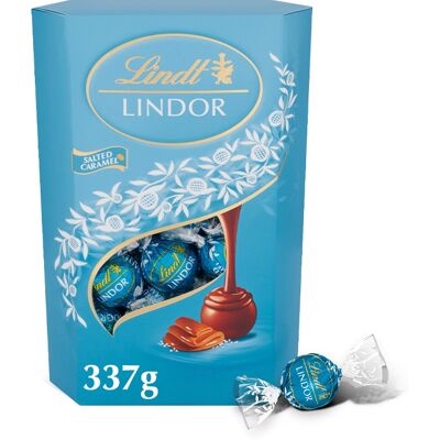 LINDT Lindor Salted Caramel 337 g LINDT Lindor Salted Caramel 337 g