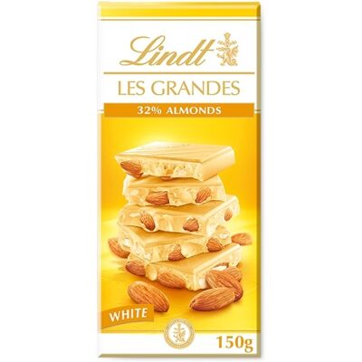 LINDT Les Grandes White Almond 150 g LINDT Les Grandes White Almond 150 g