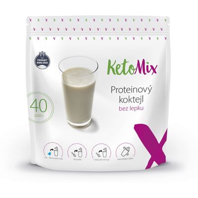 KetoMix Proteínový koktail 1200 g, 40 porcií KetoMix Proteínový koktail 1200 g, 40 porcií