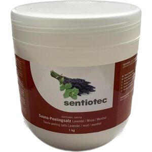 Sentiotec Peelingová soľ do sauny levanduľa, mäta 1 kg Sentiotec Peelingová soľ do sauny levanduľa, mäta 1 kg