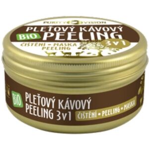 PURITY VISION Bio Kávový pleťový peeling 3 v 1 70 ml PURITY VISION Bio Kávový pleťový peeling 3 v 1 70 ml