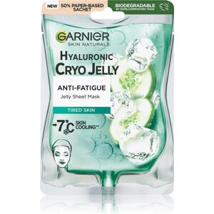 GARNIER Skin Naturals Hyaluronic Cryo Jelly Anti-Fatigue Jelly Sheet Mask 27 g GARNIER Skin Naturals Hyaluronic Cryo Jelly Anti-Fatigue Jelly Sheet Mask 27 g