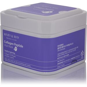 MARY & MAY Cica Collagen Peptide Vital Mask Pack 30 pcs (400 g) MARY & MAY Cica Collagen Peptide Vital Mask Pack 30 pcs (400 g)