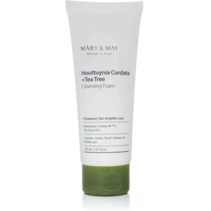 MARY & MAY Houttuynia Cordata + Tea Tree Cleansing Foam 150 ml MARY & MAY Houttuynia Cordata + Tea Tree Cleansing Foam 150 ml
