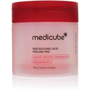 MEDICUBE Red Succinic Acid Peeling Pad 70 kusov (155 g) MEDICUBE Red Succinic Acid Peeling Pad 70 kusov (155 g)
