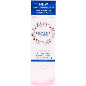 LUMENE Nordic Bloom Anti-Wrinkle & Dark Spot Night Serum 30 ml LUMENE Nordic Bloom Anti-Wrinkle & Dark Spot Night Serum 30 ml