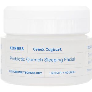 KORRES Greek Yoghurt Probiotic Quench Sleeping Facial 40 ml KORRES Greek Yoghurt Probiotic Quench Sleeping Facial 40 ml
