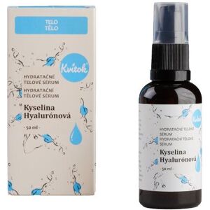 Kvitok Hydratačné telové sérum – Kyselina hyalurónová 50 ml Kvitok Hydratačné telové sérum – Kyselina hyalurónová 50 ml