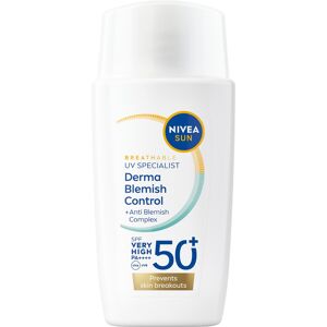 NIVEA Sun Pleťový krém Specialist Derma Skin Clear SPF50+ 40 ml NIVEA Sun Pleťový krém Specialist Derma Skin Clear SPF50+ 40 ml