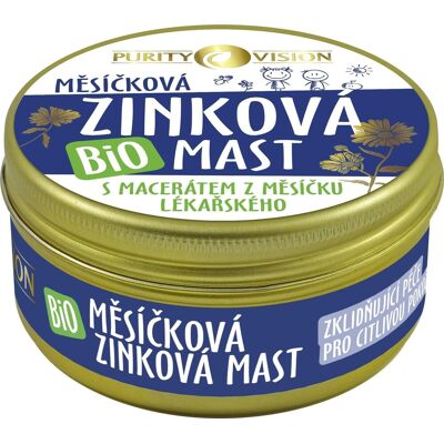 PURITY VISION Bio Nechtíková Zinková masť, 70 ml PURITY VISION Bio Nechtíková Zinková masť, 70 ml