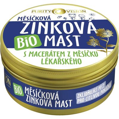 PURITY VISION Bio nechtíková zinková masť 150 ml PURITY VISION Bio nechtíková zinková masť 150 ml