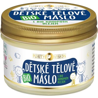 PURITY VISION Bio Detské telové maslo 200 ml PURITY VISION Bio Detské telové maslo 200 ml