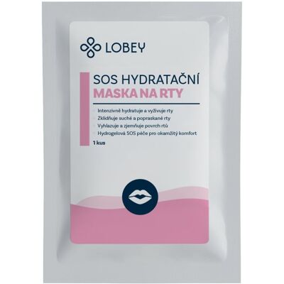 LOBEY SOS Hydratačná maska na pery 1 ks LOBEY SOS Hydratačná maska na pery 1 ks