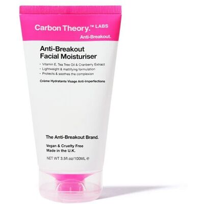 Rio Carbon Theory Anti – Breakout Facial Moisturiser 100 ml Rio Carbon Theory Anti – Breakout Facial Moisturiser 100 ml