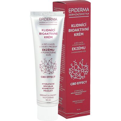 EPIDERMA bioaktívny CBD krém pri ekzéme 50 ml EPIDERMA bioaktívny CBD krém pri ekzéme 50 ml
