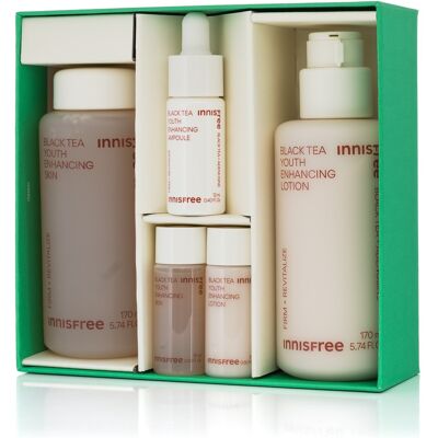 INNISFREE Black Tea Enhancing Skincare Set 382 ml INNISFREE Black Tea Enhancing Skincare Set 382 ml