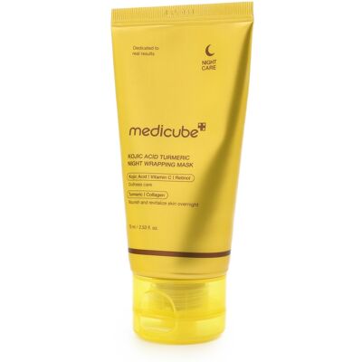 MEDICUBE Kojic Acid Turmeric Night Wrapping Mask 75 ml MEDICUBE Kojic Acid Turmeric Night Wrapping Mask 75 ml