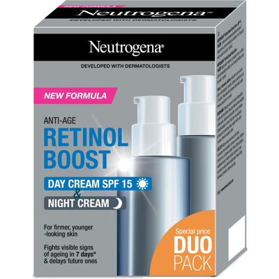 NEUTROGENA Retinol Boost DuoPack Deň + Noc 2× 50 ml NEUTROGENA Retinol Boost DuoPack Deň + Noc 2× 50 ml