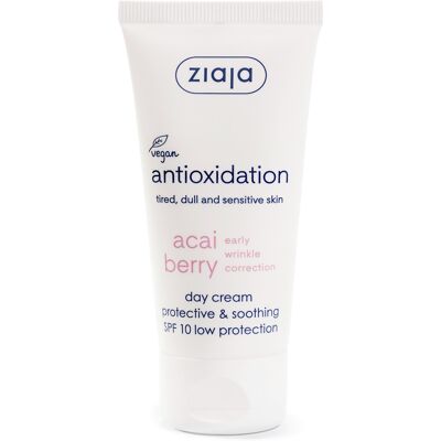 ZIAJA Acai Berry Denný krém SPF 10 upokojujúci 50 ml ZIAJA Acai Berry Denný krém SPF 10 upokojujúci 50 ml