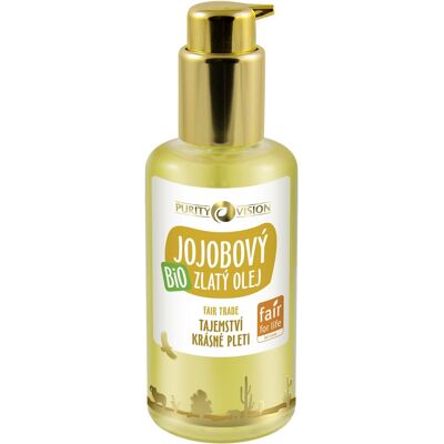 PURITY VISION Bio Zlatý jojobový olej – Fair Trade 100 ml PURITY VISION Bio Zlatý jojobový olej – Fair Trade 100 ml