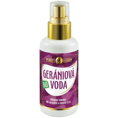 PURITY VISION Bio Gerániová voda 100 ml PURITY VISION Bio Gerániová voda 100 ml