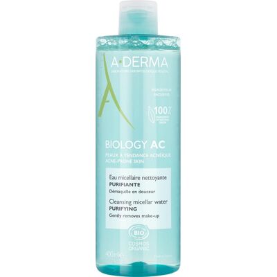 A-DERMA BIOLOGY AC Čistiaca micelárna voda 400 ml A-DERMA BIOLOGY AC Čistiaca micelárna voda 400 ml