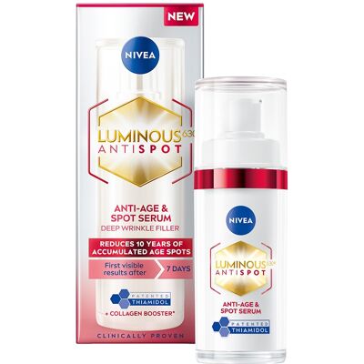 NIVEA Luminous – Omladzujúce sérum proti škvrnám 30 ml NIVEA Luminous – Omladzujúce sérum proti škvrnám 30 ml