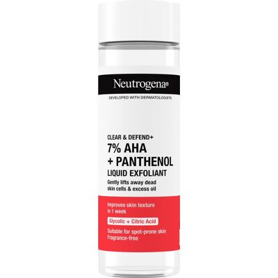 NEUTROGENA Clear & Defend+ 7 % AHA + Panthenol 125 ml NEUTROGENA Clear & Defend+ 7 % AHA + Panthenol 125 ml