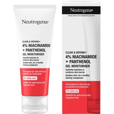 NEUTROGENA Clear & Defend+ 4 % Niacinamid + Panthenolem 50 ml NEUTROGENA Clear & Defend+ 4 % Niacinamid + Panthenolem 50 ml