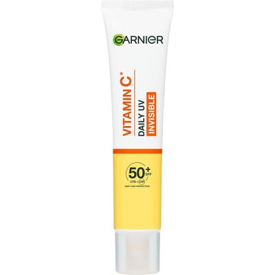 GARNIER Skin Naturals Vitamin C denný rozjasňujúcí UV fluid SPF 50+ invisible 40 ml GARNIER Skin Naturals Vitamin C denný rozjasňujúcí UV fluid SPF 50+ invisible 40 ml