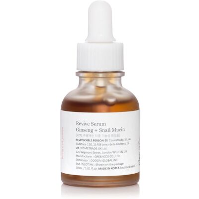 BEAUTY OF JOSEON Revive Serum Ginseng + Snail Mucin 30 ml BEAUTY OF JOSEON Revive Serum Ginseng + Snail Mucin 30 ml