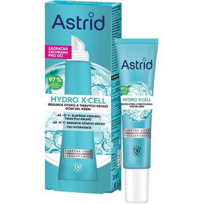 ASTRID Hydro X-Cell Očný gél krém 15 ml ASTRID Hydro X-Cell Očný gél krém 15 ml
