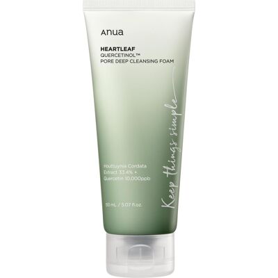 ANUA Heartleaf Quercetinol Pore Deep Cleansing Foam 150 ml ANUA Heartleaf Quercetinol Pore Deep Cleansing Foam 150 ml