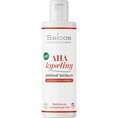 SALOOS Bio pleťové tonikum s AHA kyselinami 200 ml SALOOS Bio pleťové tonikum s AHA kyselinami 200 ml