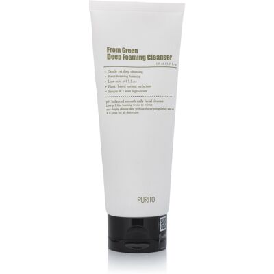 PURITO From Green Deep Foaming Cleanser 150 ml PURITO From Green Deep Foaming Cleanser 150 ml