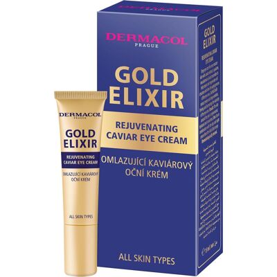 DERMACOL Gold Elixir omladzujúci kaviárový očný krém 15 ml DERMACOL Gold Elixir omladzujúci kaviárový očný krém 15 ml
