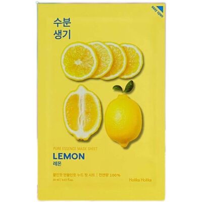 HOLIKA HOLIKA Pure Essence Mask Sheet Lemon 23 ml HOLIKA HOLIKA Pure Essence Mask Sheet Lemon 23 ml