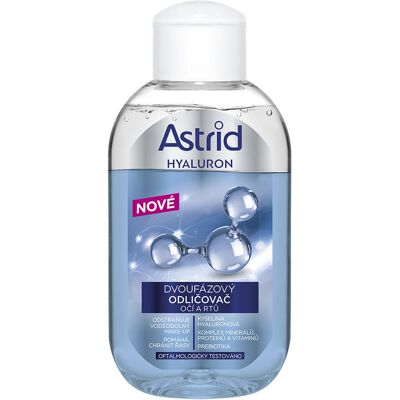 ASTRID Hyaluron Dvojfázový odličovač očí a pier 125 ml ASTRID Hyaluron Dvojfázový odličovač očí a pier 125 ml