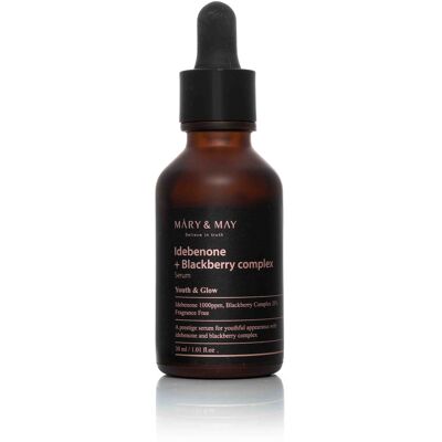 MARY & MAY Idebenone + Blackberry Complex Serum 30 ml MARY & MAY Idebenone + Blackberry Complex Serum 30 ml