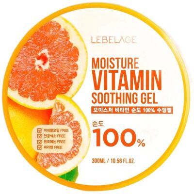 LEBELAGE Moisture Vitamín Purity 100 % Soothing Gel 300 ml LEBELAGE Moisture Vitamín Purity 100 % Soothing Gel 300 ml