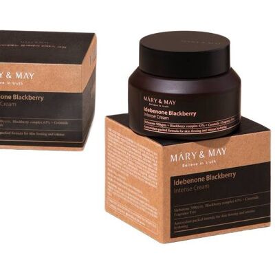 MARY & MAY Idebenone Blackberry Intense Cream 70 g MARY & MAY Idebenone Blackberry Intense Cream 70 g