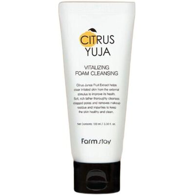 FARM STAY Citrus Yuja Vitalizing Foam Cleanser 100 ml FARM STAY Citrus Yuja Vitalizing Foam Cleanser 100 ml