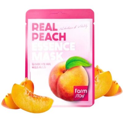 FARM STAY Real Peach Essence Mask 23 ml FARM STAY Real Peach Essence Mask 23 ml