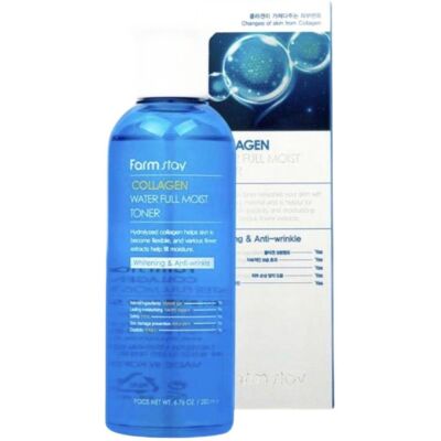FARM STAY Collagen Water Full Moist Toner 200 ml FARM STAY Collagen Water Full Moist Toner 200 ml