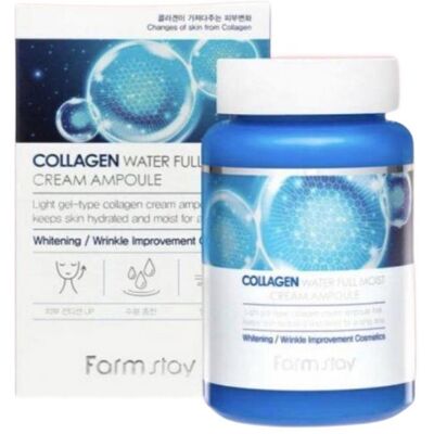 FARM STAY Collagen Water Full Moist Cream Ampoule 250 ml FARM STAY Collagen Water Full Moist Cream Ampoule 250 ml