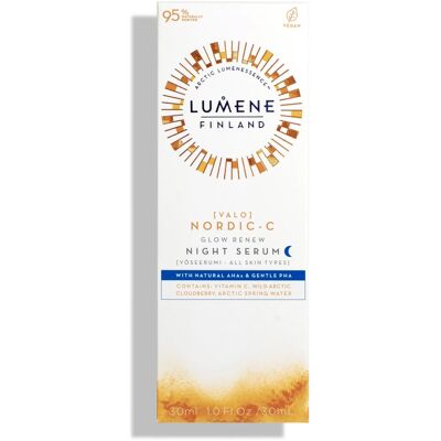 LUMENE Nordic C Glow Renew Night Serum 30 ml LUMENE Nordic C Glow Renew Night Serum 30 ml