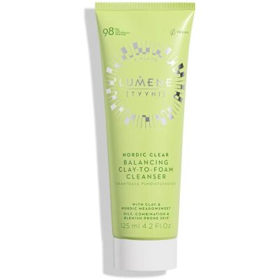 LUMENE Nordic Clear Balancing Clay-to-Foam Cleanser 125 ml LUMENE Nordic Clear Balancing Clay-to-Foam Cleanser 125 ml