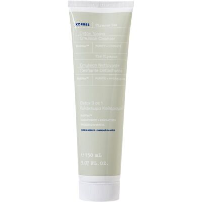 Korres Olympus Tea Detox Toning Emulsion Cleanser 150 ml Korres Olympus Tea Detox Toning Emulsion Cleanser 150 ml