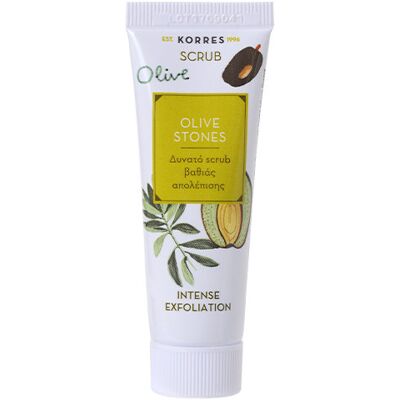 Korres Olive Stones Scrub Intense Creamy Exfoliator 18 ml Korres Olive Stones Scrub Intense Creamy Exfoliator 18 ml